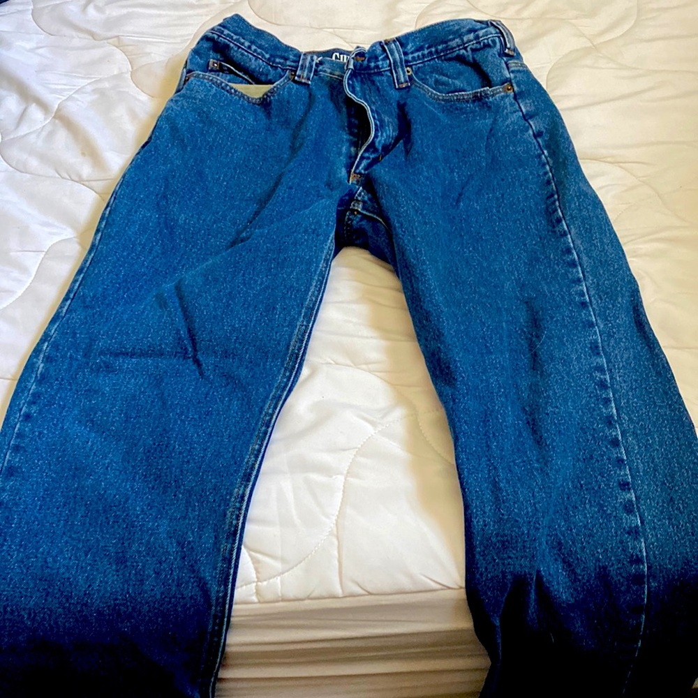 Flannel lined jeans
